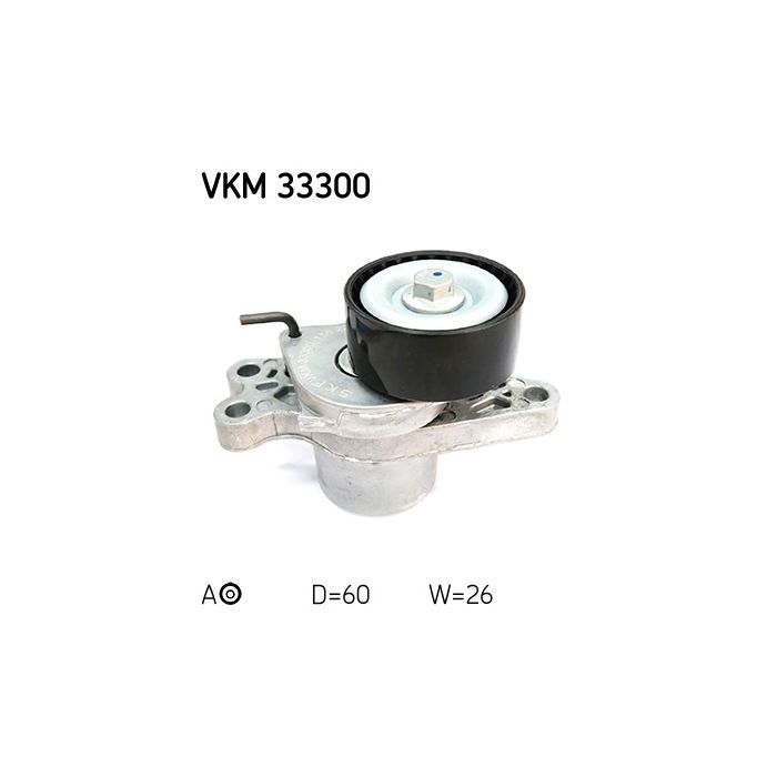 Натяжитель ремня с роликом SKF VKM 33300 Фото