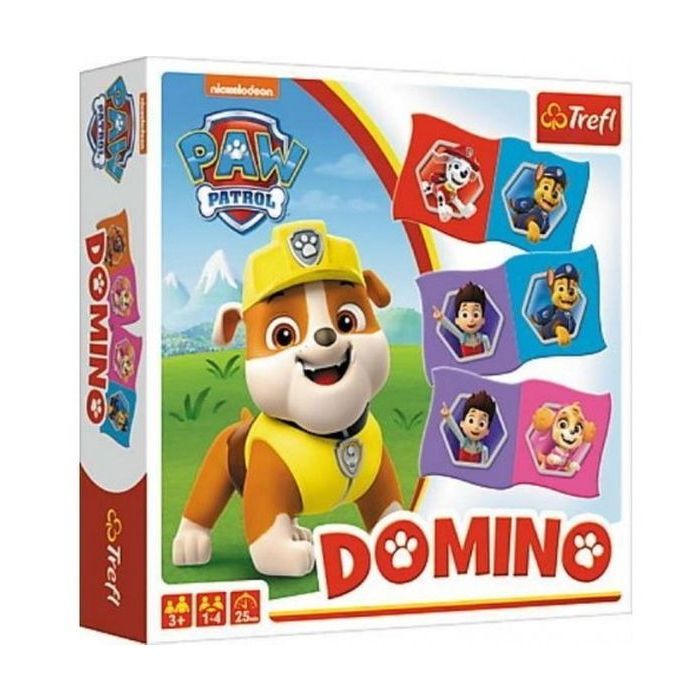 Настольная игра Trefl Домино. Щенячий патруль (Domino: Paw Patrol) Фото