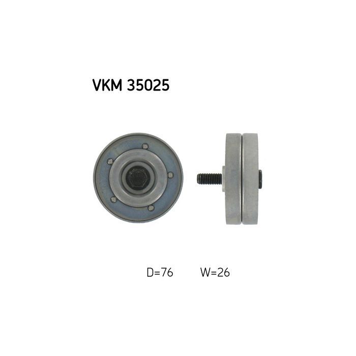 Ролик натяжителя ремня SKF VKM 35025 Фото