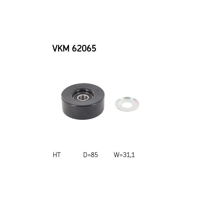 Ролик натяжителя ремня SKF VKM 62065 Фото