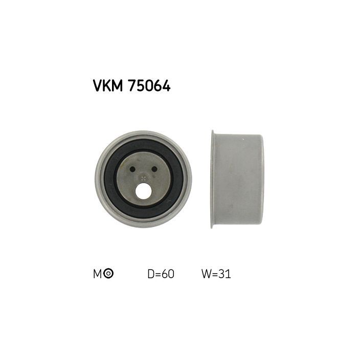 Ролик натяжителя ремня SKF VKM 75064 Фото