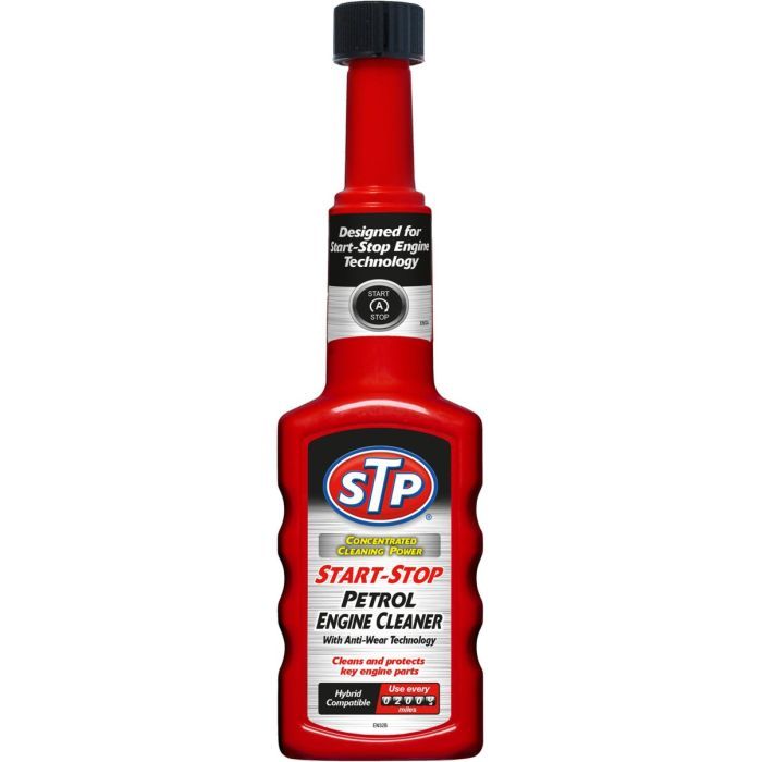 Автомобильный очиститель STP Start-Stop Petrol Engine Cleaner, 200мл Фото