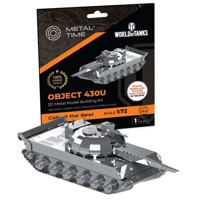 Конструктор Metal Time коллекционная модель Object 430 Фото