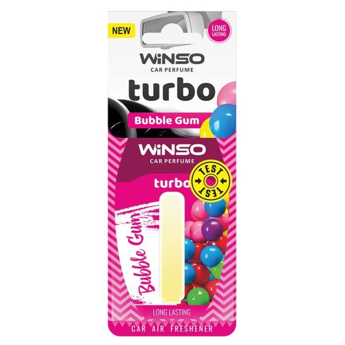 Ароматизатор для автомобиля WINSO Turbo Bubble Gum Фото