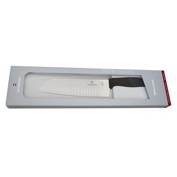 Кухонный нож Victorinox SwissClassic Santoku 17см Black Фото