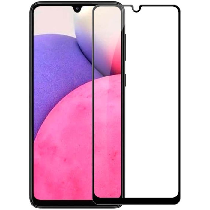 Стекло защитное PowerPlant Full screen Samsung Galaxy A33 Фото