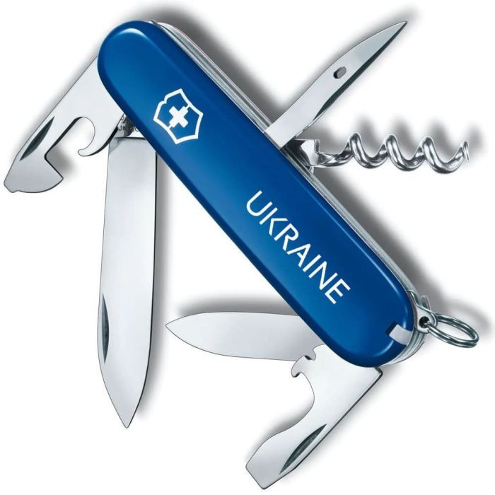 Нож Victorinox Spartan Ukraine Blue "Ukraine" Фото