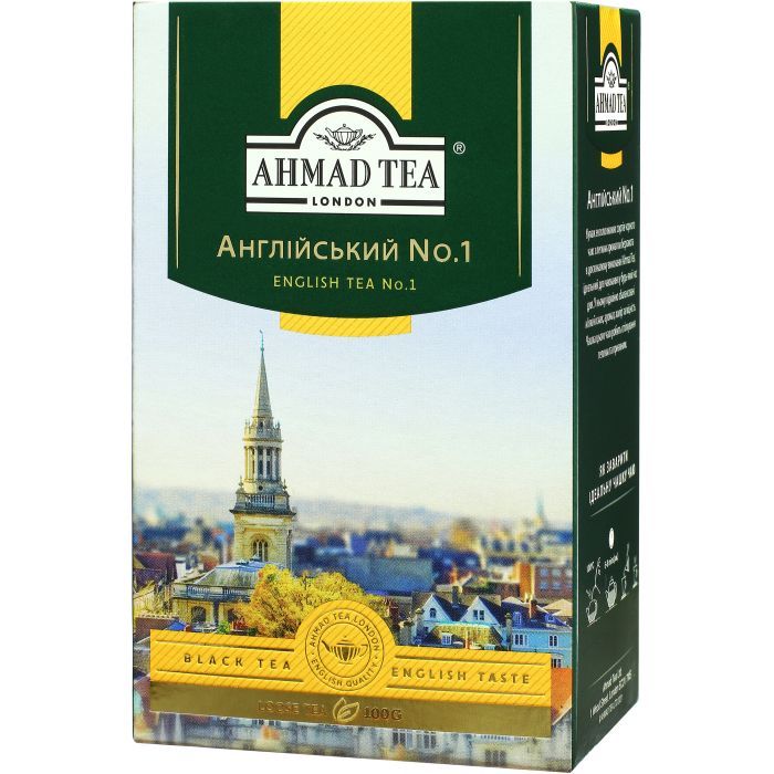 Чай Ahmad Tea Англійська №1 100 г Фото