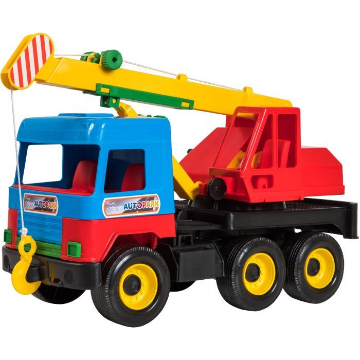 Спецтехника Tigres "Middle truck" кран желтый Фото