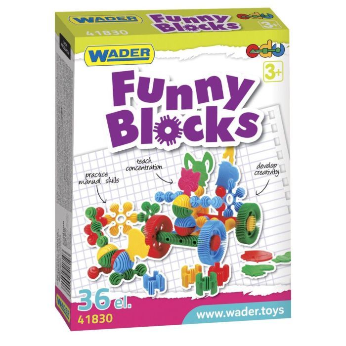 Конструктор Wader Funny blocks Фото