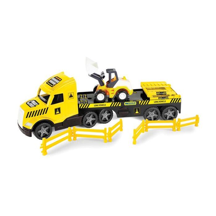 Спецтехника Wader Magic Truck Technic с бульдозером Фото