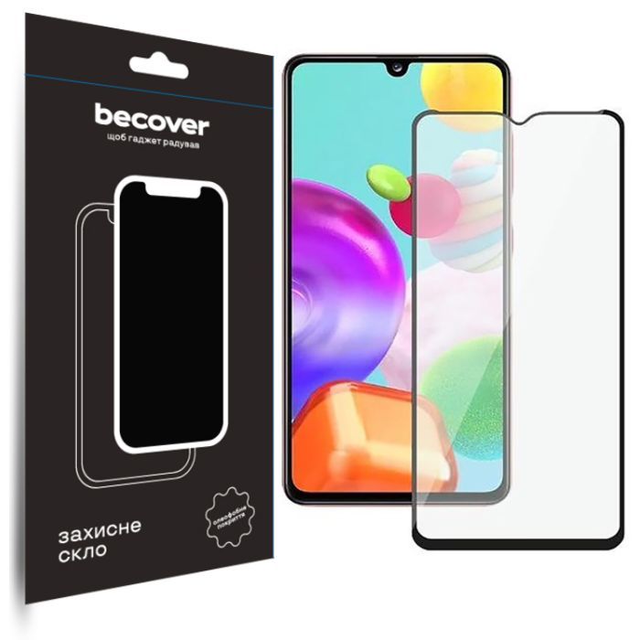 Стекло защитное BeCover Samsung Galaxy A24 4G SM-A245 Black Фото