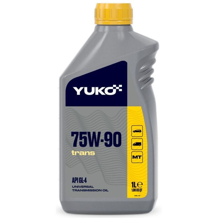 Трансмиссионное масло Yuko TRANS 75W-90 GL-4 1л Фото