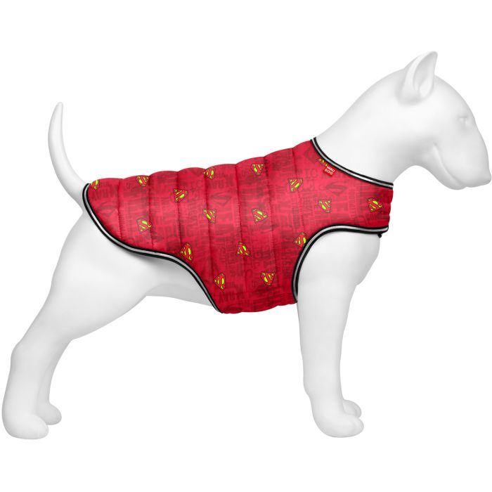 Курточка для животных WAUDOG Clothes "Супермен красный" L Фото