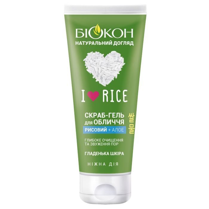 Скраб для лица Біокон I Love Rice 90 мл Фото