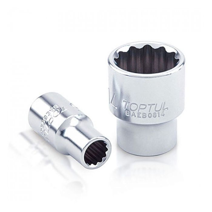 Торцевая головка Toptul 1/4" 12мм 12-гранна Фото