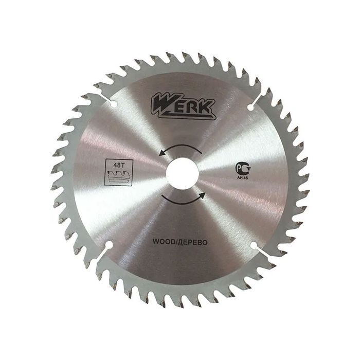 Диск пильный Werk по дереву - 200х32 48 зуб. Фото