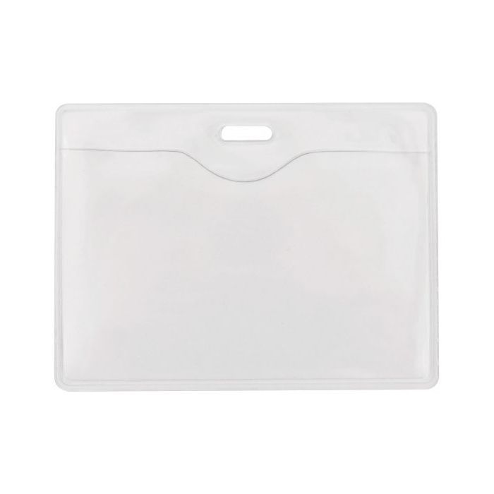 Бейдж Optima горизонтальный PVC, 95х58 мм Фото