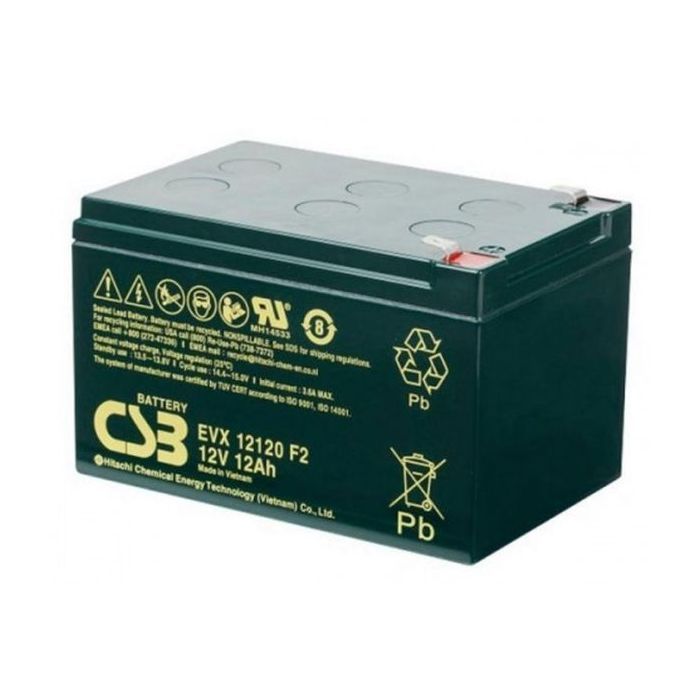 Батарея к ИБП CSB EVX12120, 12V 12Ah Фото