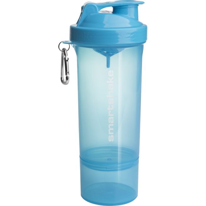 Шейкер спортивный SmartShake Slim 500ml Neon Blue Фото