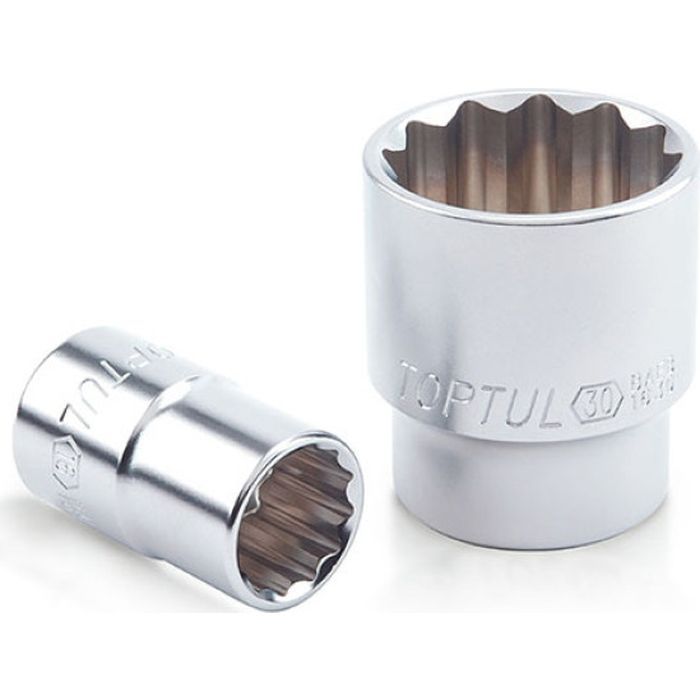 Торцевая головка Toptul 1/2" 12-гранная 16 мм Фото