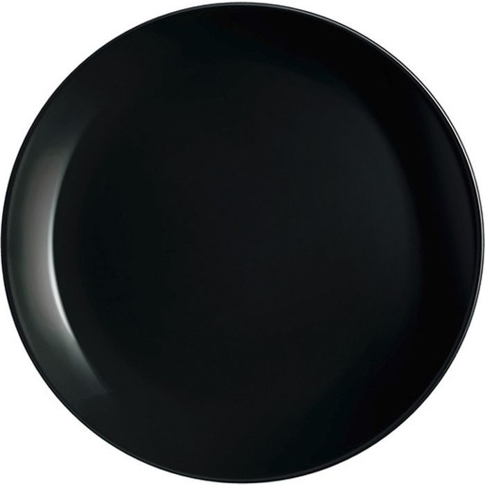 Тарелка Luminarc Diwali Black 25 см обідня Фото