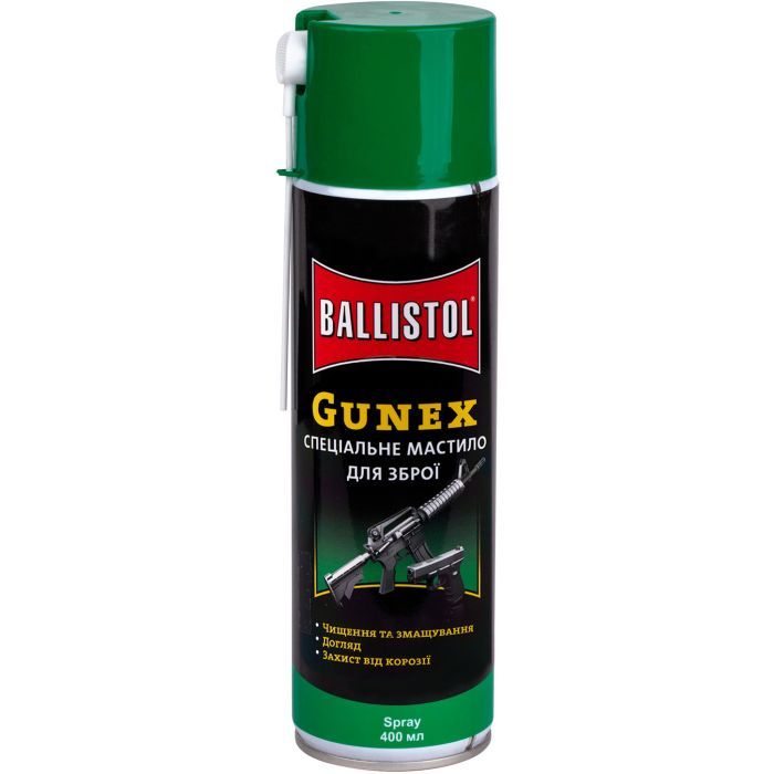 Оружейная смазка Ballistol Gunex-2000 400 мл Фото