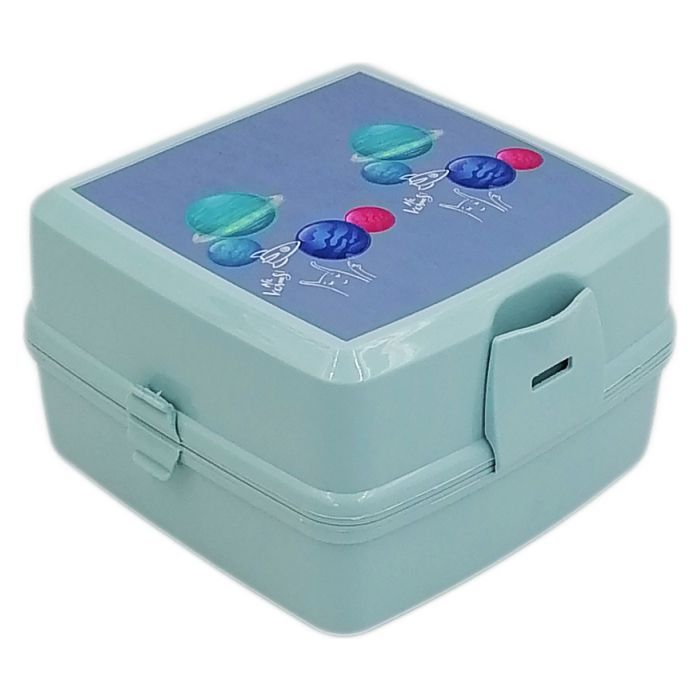 Ланч-бокс Irak Plastik Бірюзовий Фото