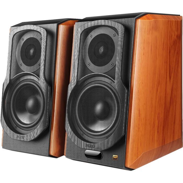 Акустическая система Edifier S1000W 120W Bluetooth Wi-Fi Hi-Res Brown Фото