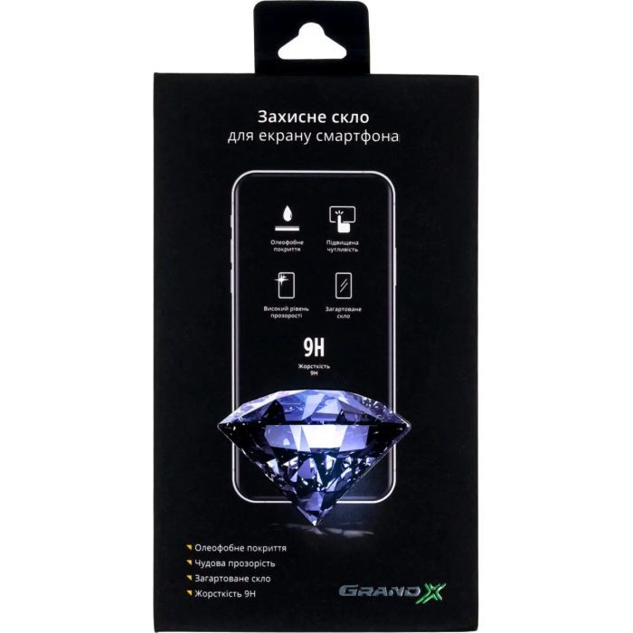 Стекло защитное Grand-X Samsung Galaxy A34 SM-A346 black Фото