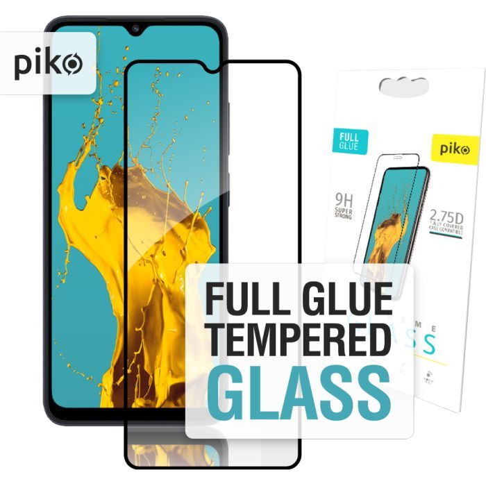 Стекло защитное Piko Full Glue Xiaomi Redmi 12C Фото