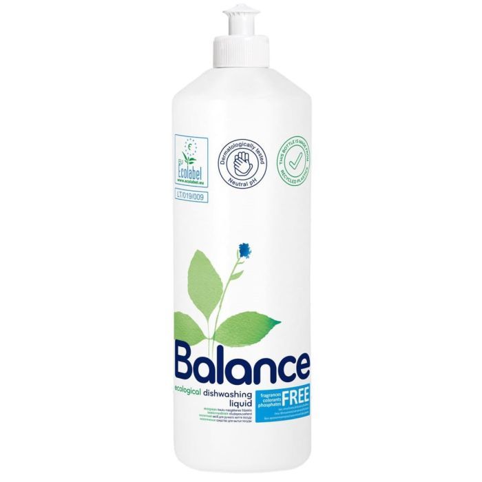 Средство для ручного мытья посуды Balance 900 мл Фото