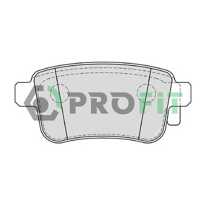 Тормозные колодки Profit 5000-4186 Фото