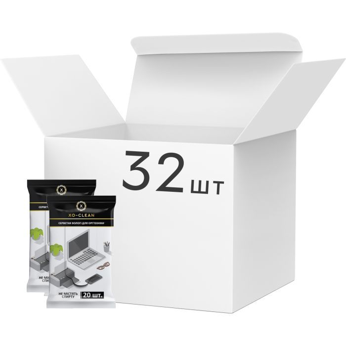 Салфетки XoKo for technique 20шт BOX, 32 пачки Фото