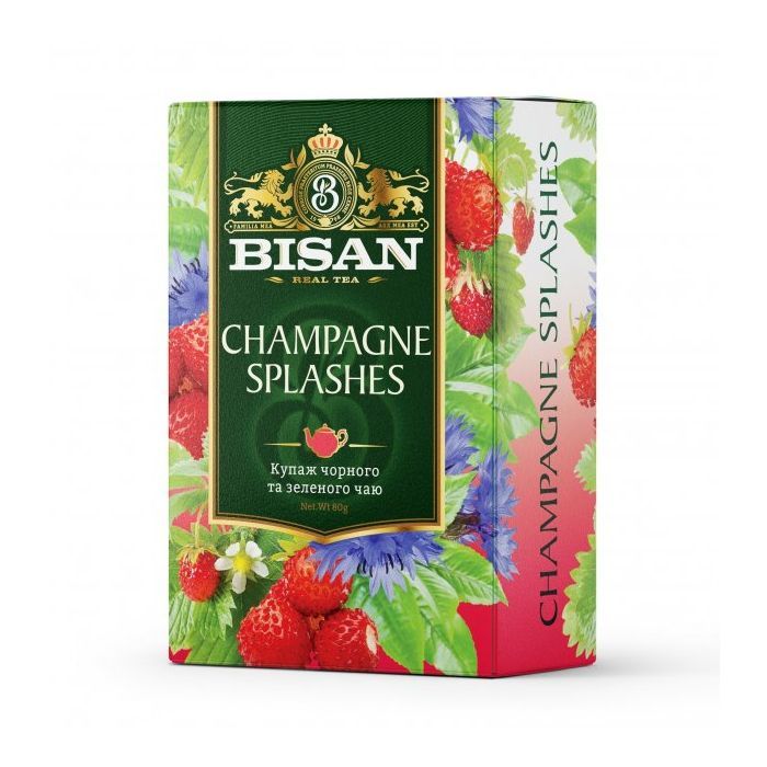 Чай Bisan Champagne Splashes 80 г Фото