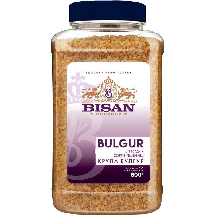Крупа Bisan Булгур 800 г Фото