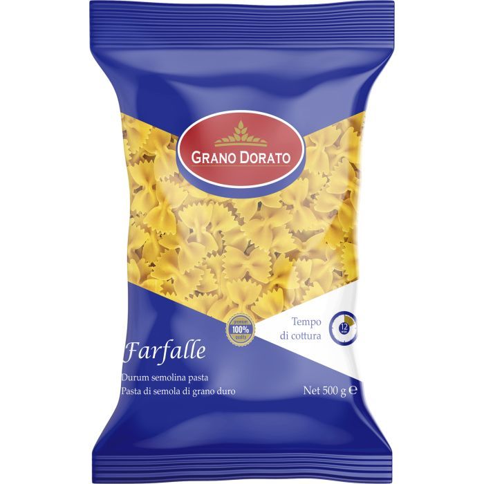 Макароны Grano Dorato Бантики 500 г Фото