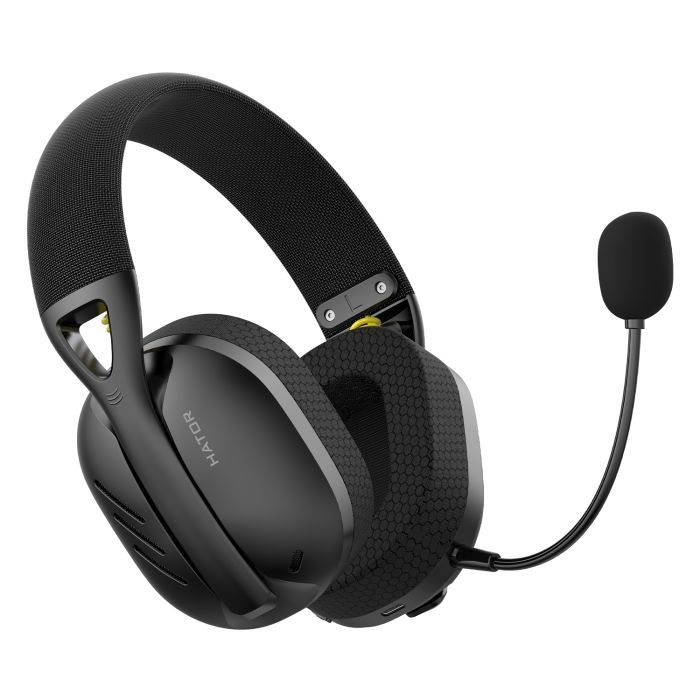 Наушники Hator Hyperpunk 2 Wireless Tri-mode Black Фото