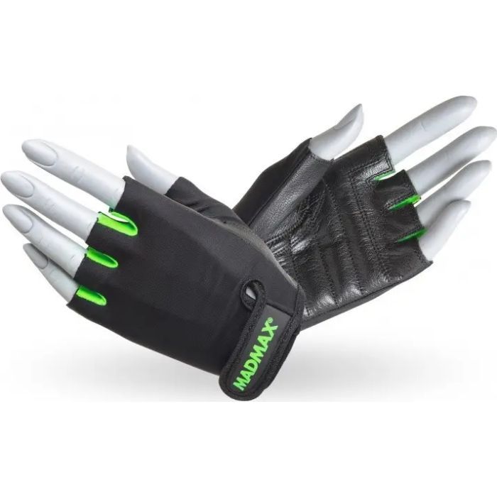 Перчатки для фитнеса MadMax MFG-251 Rainbow Green S Фото