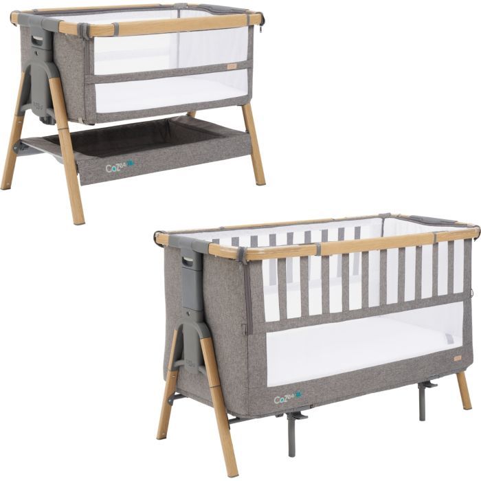 Кроватка Tutti Bambini трансформер 2 в 1 CoZee XL light gray Фото