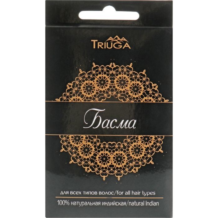 Басма Triuga Аюрведическая Черная 100 г Фото