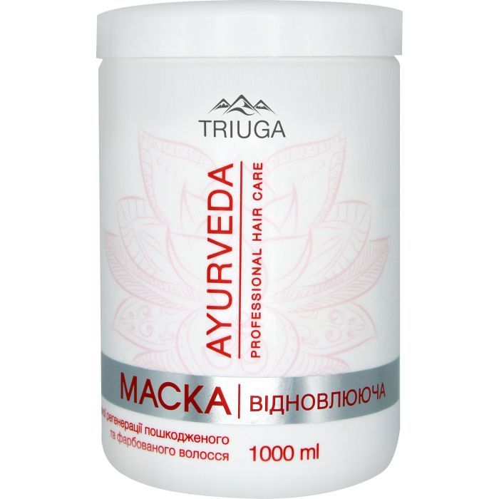 Маска для волос Triuga Ayurveda Восстанавливающая 1000 мл Фото