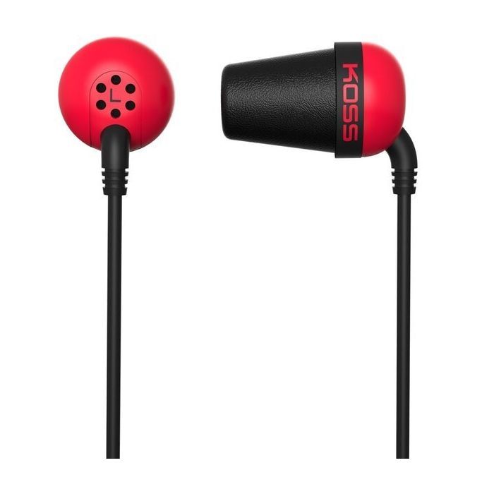 Наушники Koss The Plug Noise Isolating Red Фото