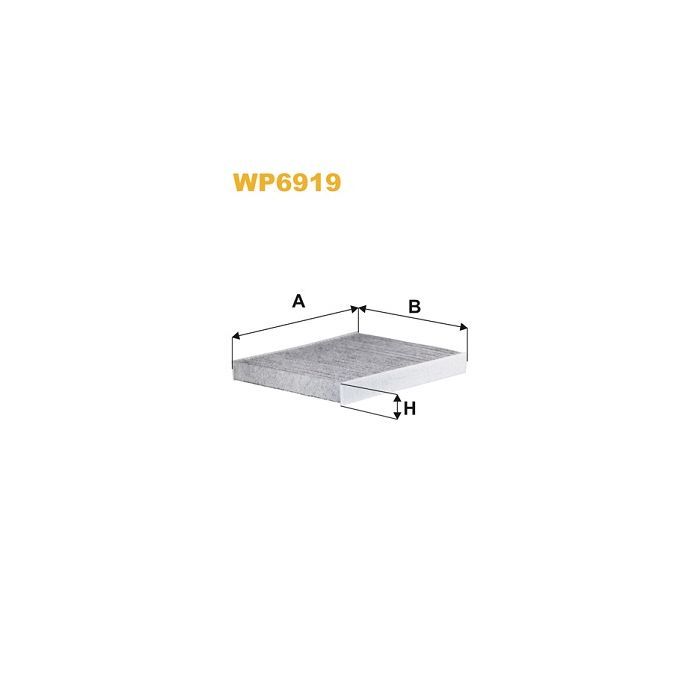 Фильтр салона Wixfiltron WP6919 Фото