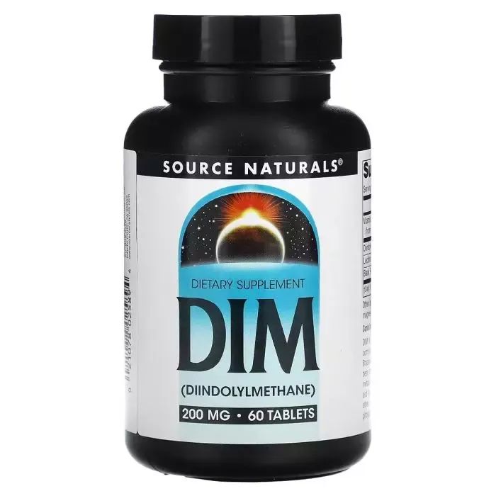 Витаминно-минеральный комплекс Source Naturals Дііндолілметан, 200мг, DIM, 60 таблеток Фото