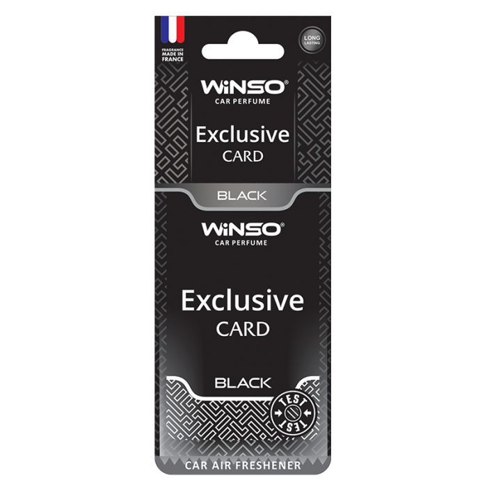Ароматизатор для автомобиля WINSO Card Exclusive Black Фото