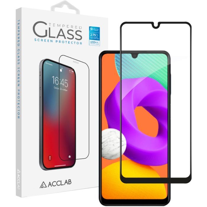 Стекло защитное ACCLAB Full Glue Samsung M22 Фото