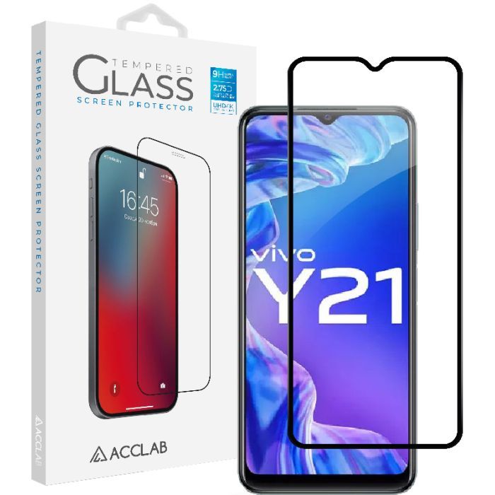 Стекло защитное ACCLAB Full Glue VIVO Y21 Фото