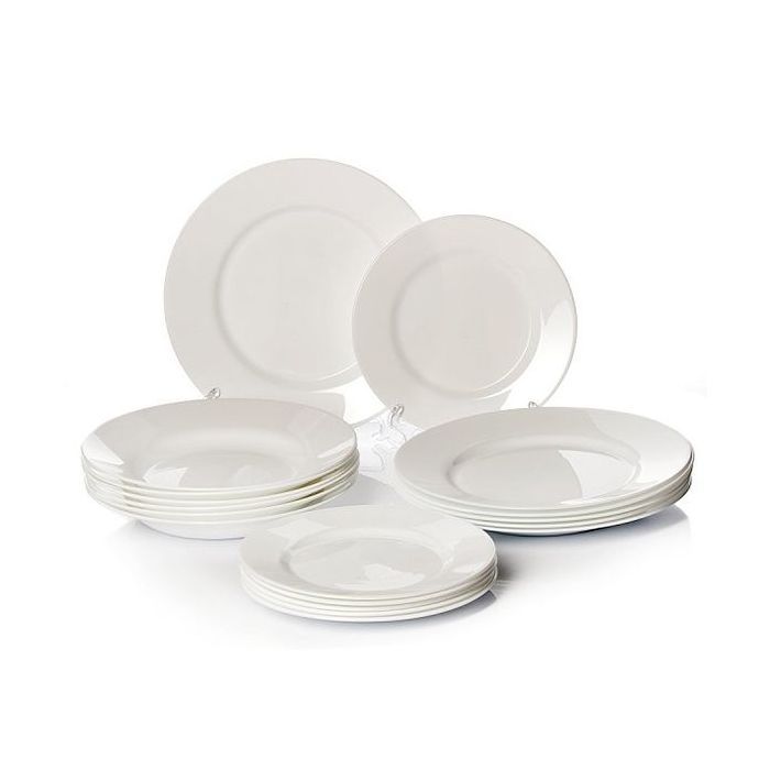 Столовый сервиз Luminarc Everyday Білий 18 предметів Фото