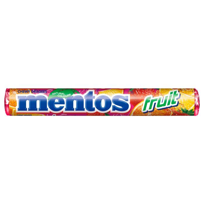 Конфета Mentos Фрукты 37 г Фото